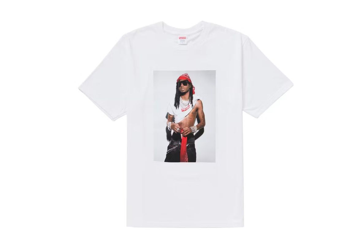 Supreme Playboi Carti Tee White