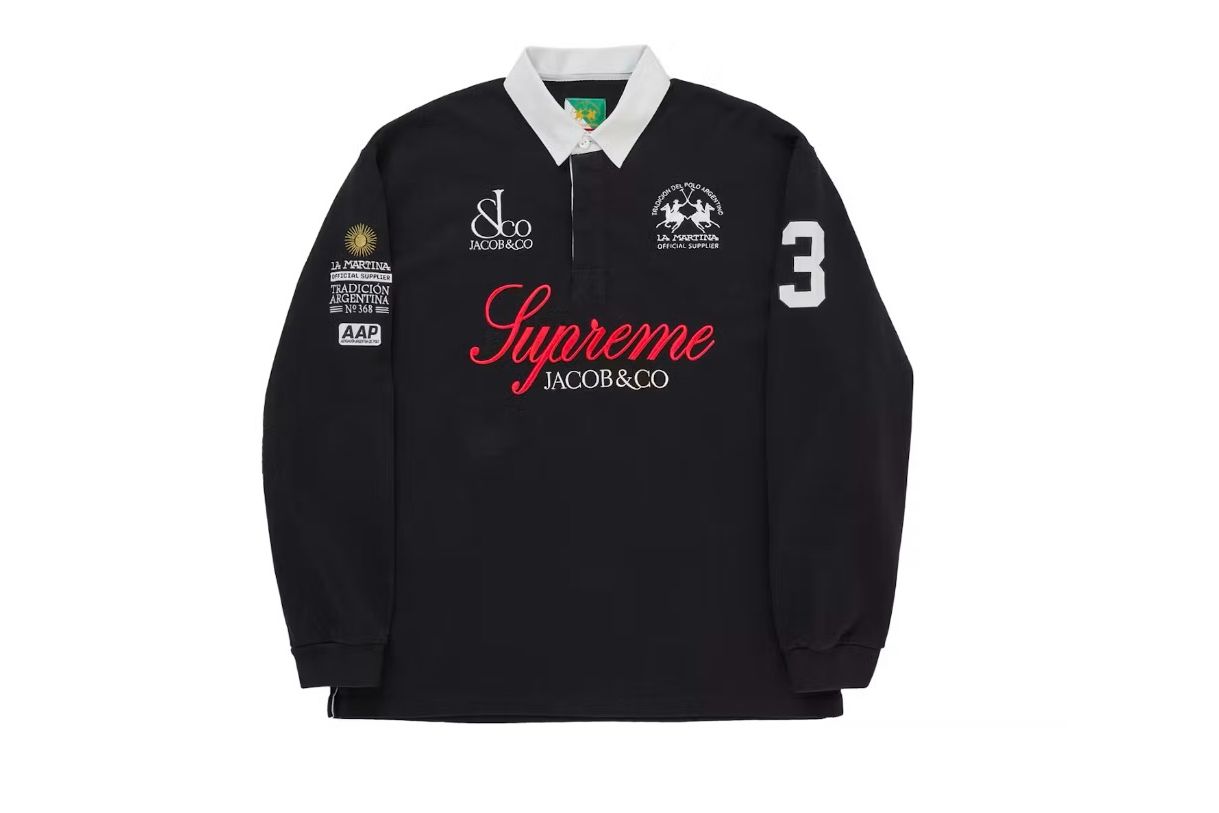 Supreme La Martina Rugby Black