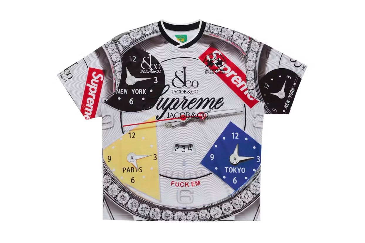 Supreme La Martina Soccer Jersey White