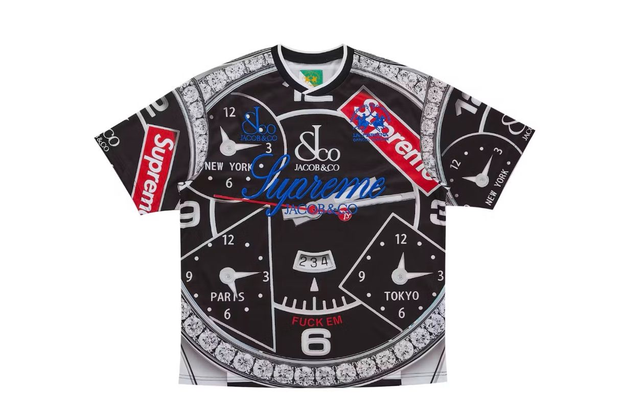 Supreme La Martina Soccer Jersey Black