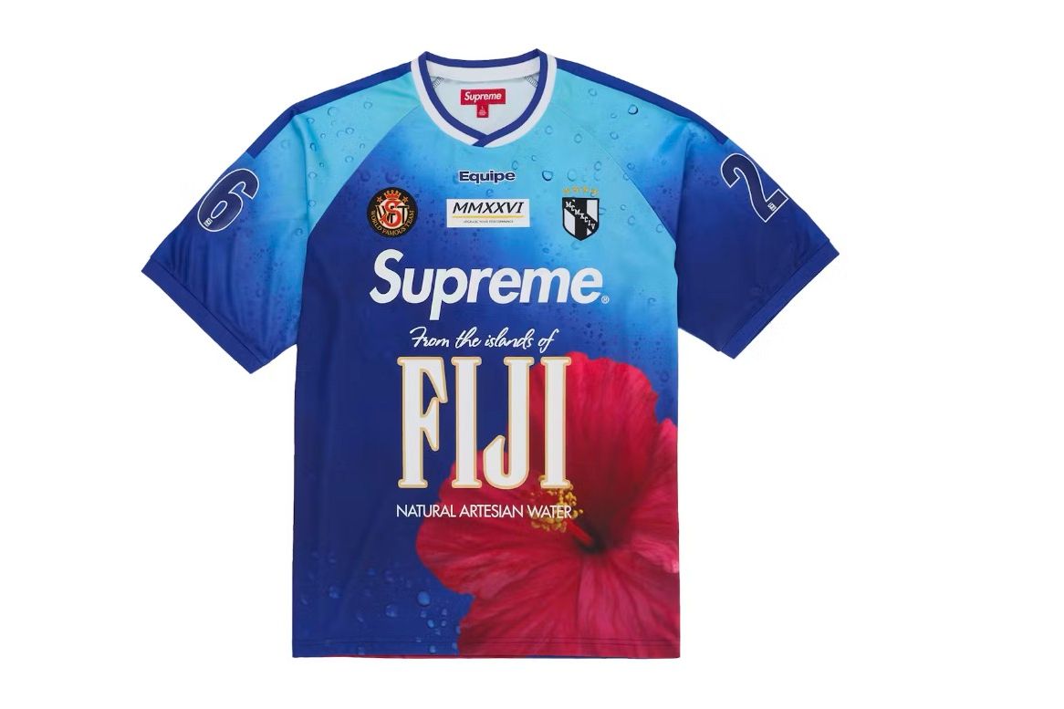 Supreme Fiji Soccer Jersey Multicolor