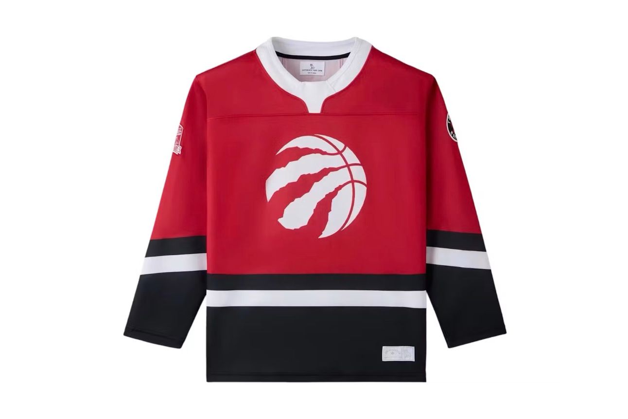 OVO Hometown Heroes Toronto Raptors Hockey Jersey Red