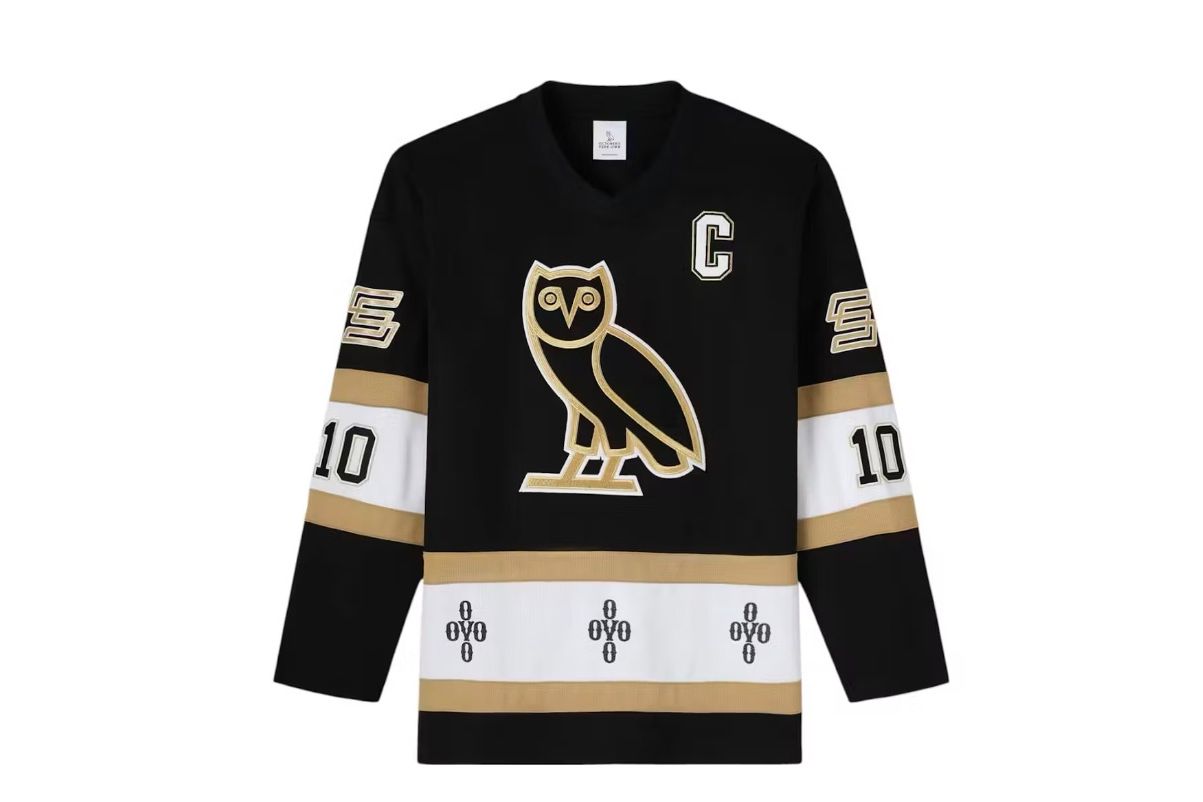 OVO x Sherwood Hockey Jersey Black