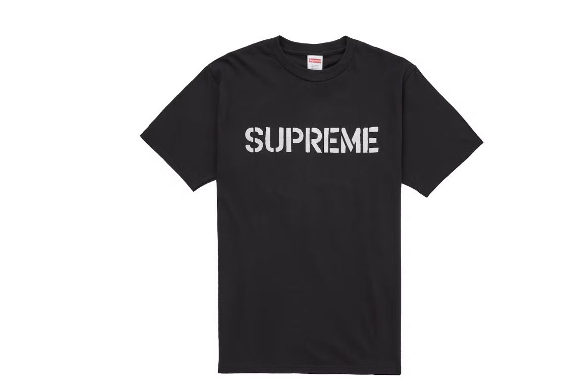 Supreme Hard Tee Black