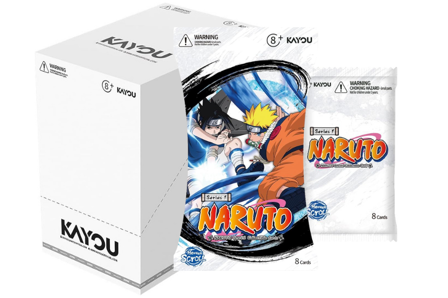 Kayou Naruto Smriti Collectibles Heaven Scroll Series 1 Sleeved Booster Box