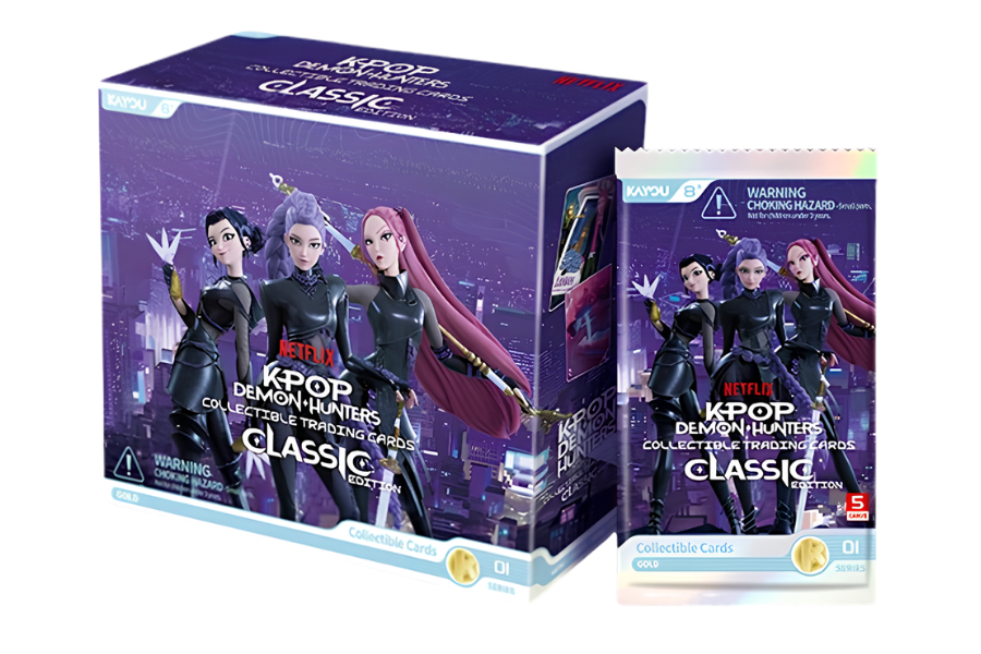 Kayou KPOP Demon Hunter World Tour Collectible Cards Classic Edition Display Box
