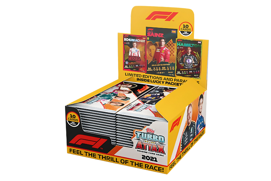2021 Topps Formula 1 Turbo Attax Booster box
