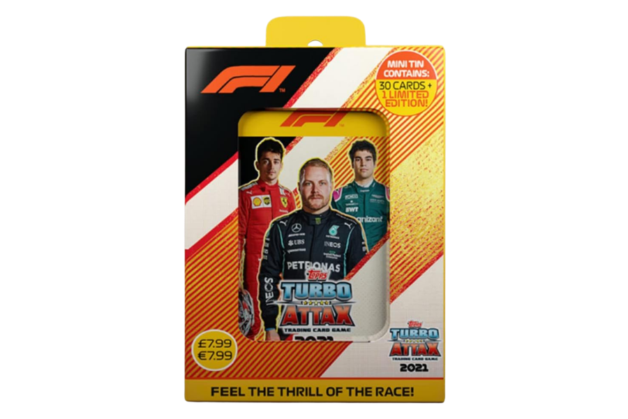 2021 Topps Formula 1 Turbo Attax Mini Tins