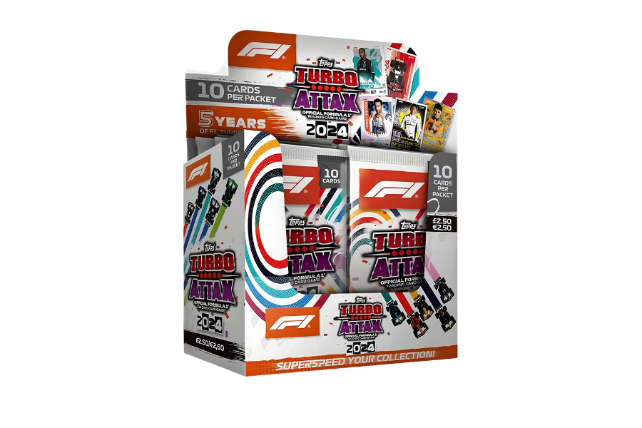 2024 Topps Formula 1 Turbo Attax Dislpay Box