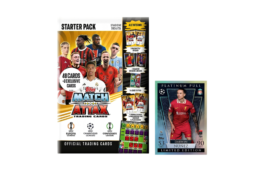 2024-25 Topps Soccer Match Attax Starter Pack