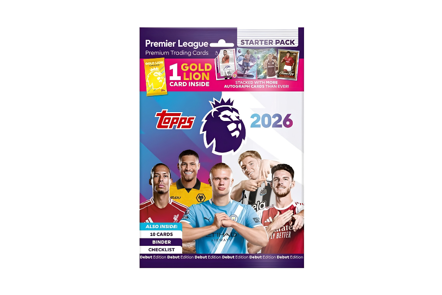 2025-26 Topps Premier League Debut Edition Starter Pack