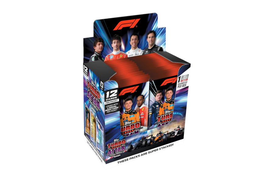 2026 Topps Formula 1 Turbo Attax Display Box
