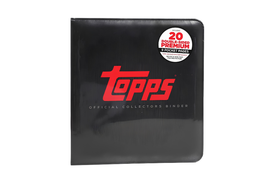 Topps Binder 9 Pocket Trading Card Binder