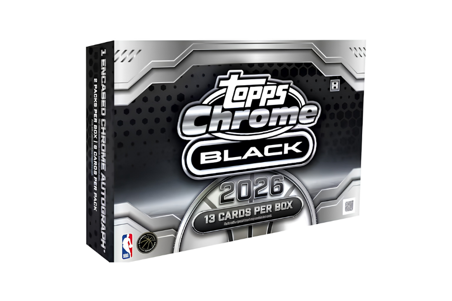 2025-26 Topps Chrome Black Hobby Box