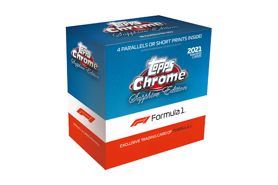 2021 Topps Chrome Formula 1 Sapphire Booster Box