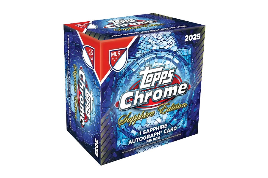 2025 Topps Chrome MLS Saphire Edition Hobby Box