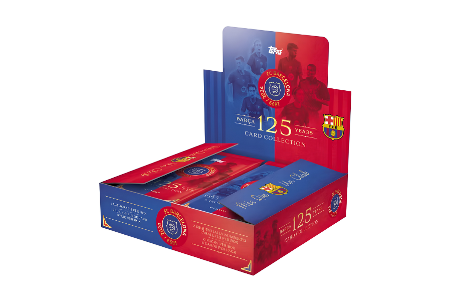 Topps FC Barcelona 125th Anniversary Hobby Box