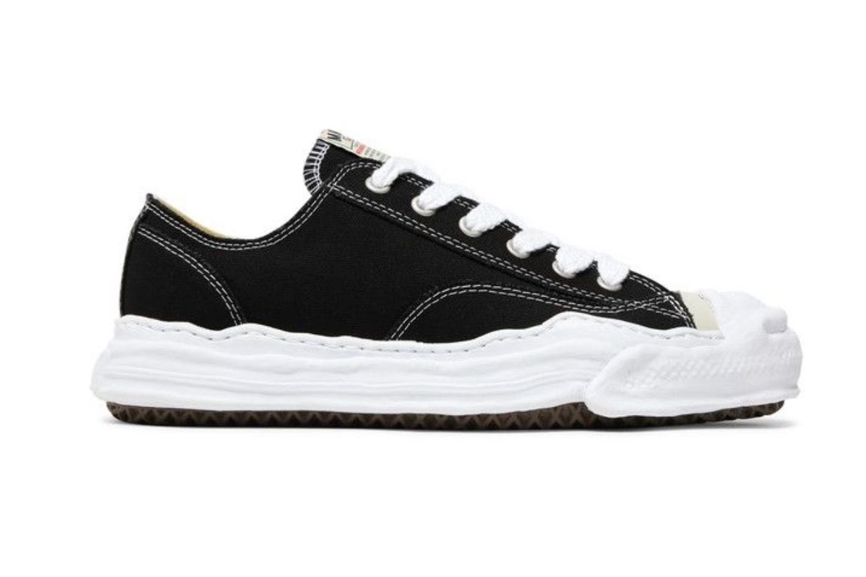 Maison Mihara Yasuhiro Hank OG Sole Canvas Low Black