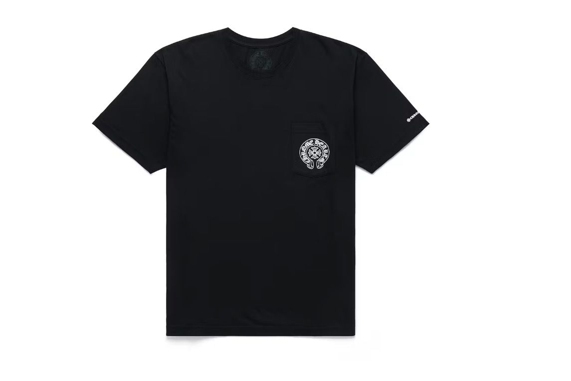 Chrome Hearts Horse Shoe Logo Pocket T-Shirt Black