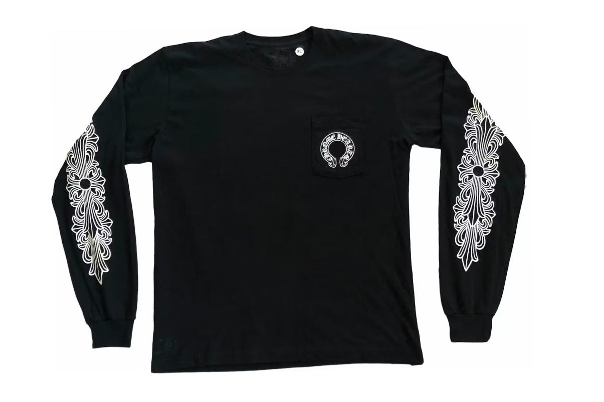 Chrome Hearts Horse Shoe L/S T-shirt Black