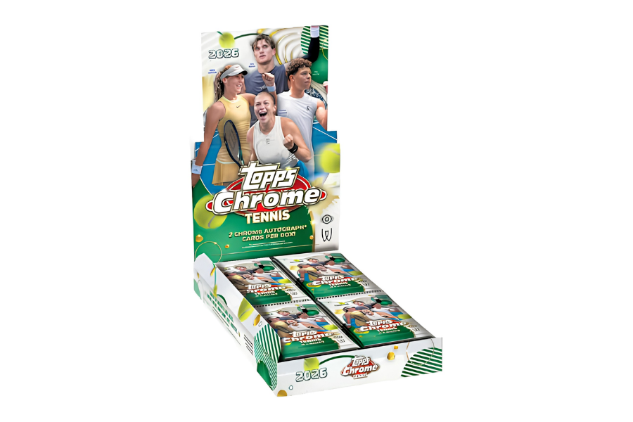 2026 Topps Chrome Tennis Hobby Box