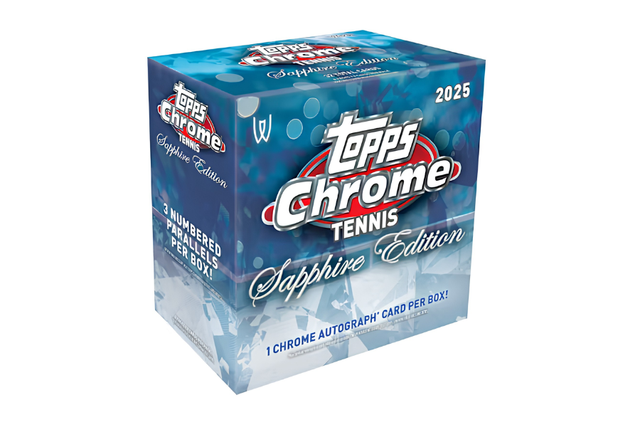2025 Topps Chrome Sapphire Edition Tennis Hobby Box