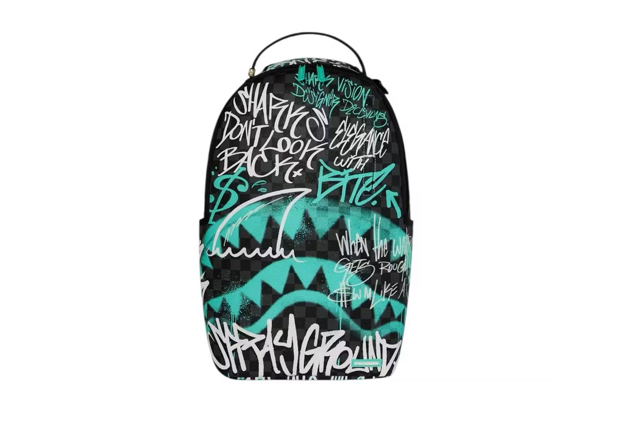 Sprayground Spray poetry III dlxsv Backpack Multicolor/water green