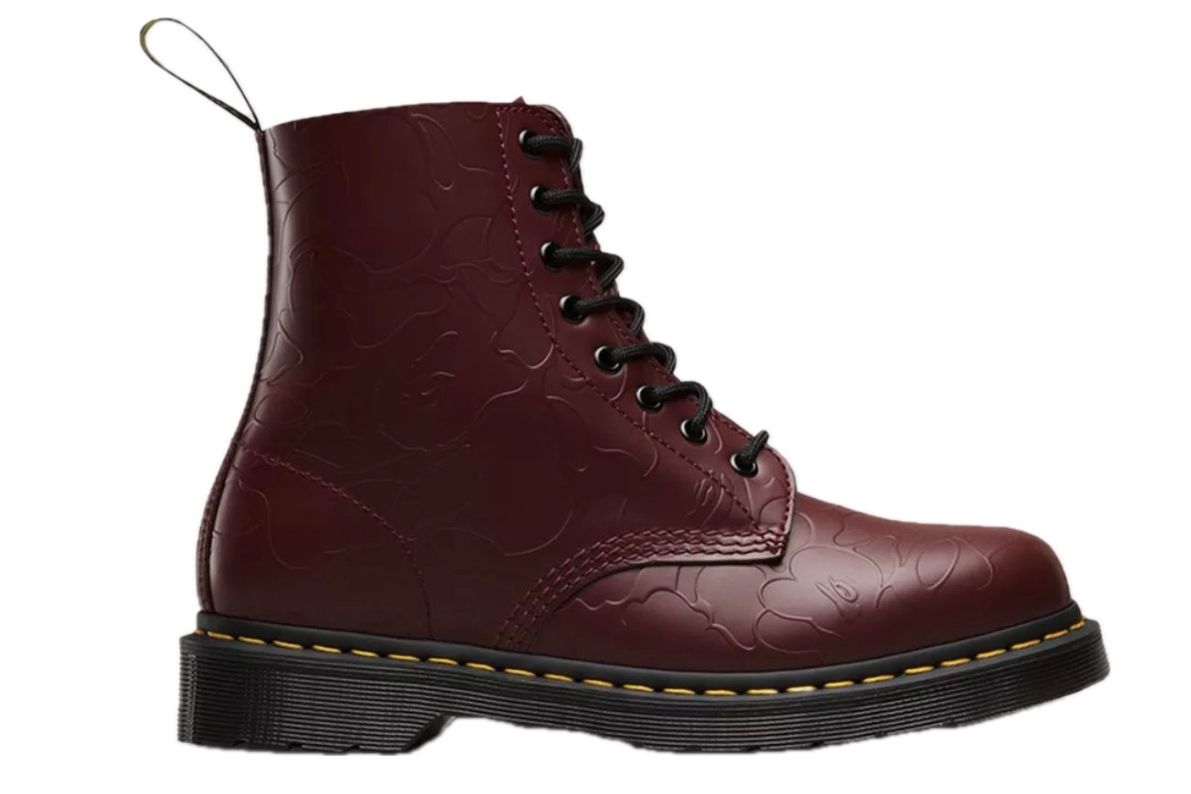 Dr. Martens 8-Eye Boot Bape Oxblood