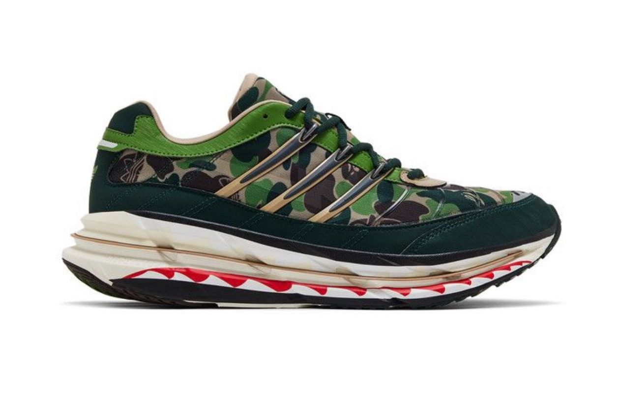 adidas Adistar HRMY BAPE Green Camo