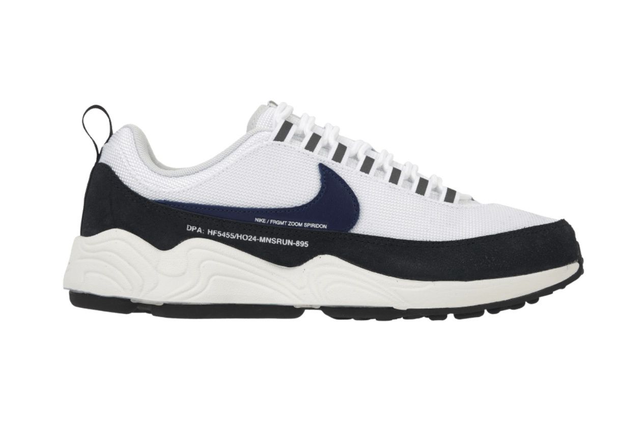 Nike Air Zoom Spiridon Fragment Design White Blue Void